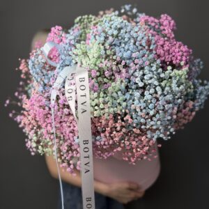 Коробка гигант из гипсофилы